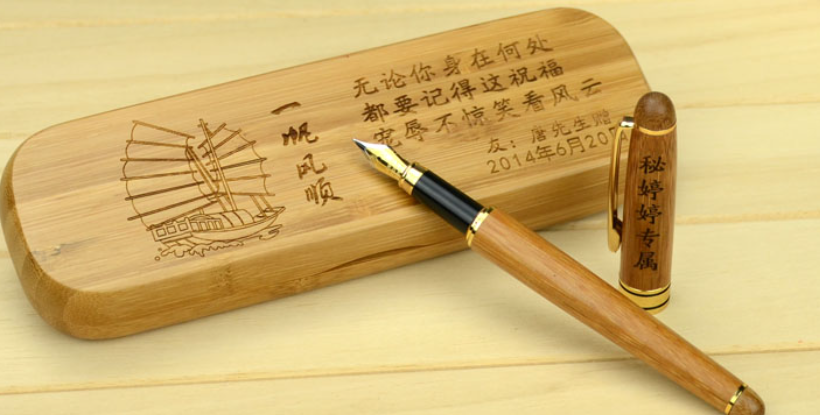 激光打標(biāo)機(jī)可以在文具用品上隨意打標(biāo)嗎？  第2張